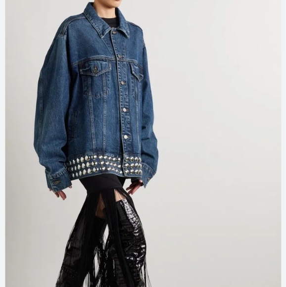 Khaite Grizzo Denim Jacket
